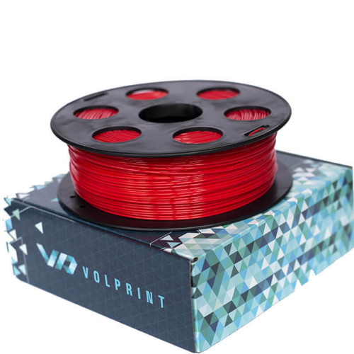 Купить Volprint PLA 1.75мм 1кг Красный пластик для 3D принтера