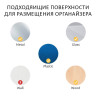Купить Самоклеящийся органайзер для проводов (органайзер для кабеля) 14*14*9мм (комплект из 20 штук)