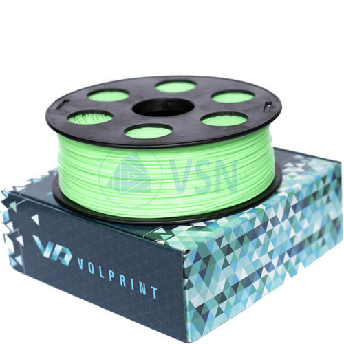 Купить Volprint PLA 1.75мм 1кг Салатовый пластик для 3D принтера