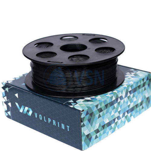 Купить Volprint PLA 1.75мм 1кг Чёрный пластик для 3D принтера
