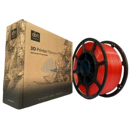 Купить ABS Maker PETG, АБС Мейкер ПЕТГ, 1.75мм 1кг Красный пластик для 3D принтера