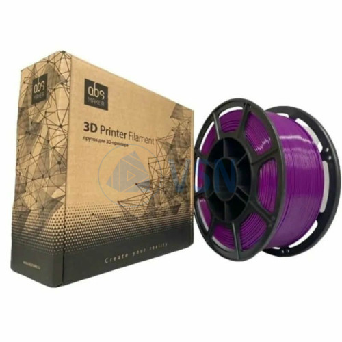 Купить ABS Maker PETG, АБС Мейкер ПЕТГ, 1.75мм 1кг Фиолетовый пластик для 3D принтера