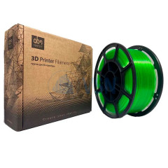 ABS Maker PETG, АБС Мейкер ПЕТГ, 1.75мм 1кг Лайм прозрачный пластик для 3D принтера