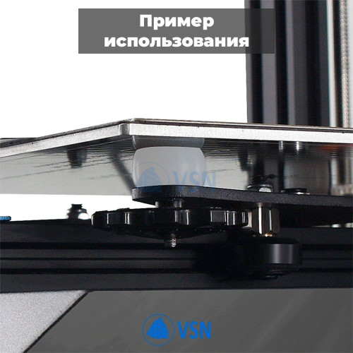 Купить Силиконовая проставка для стола Чёрная 3D принтера