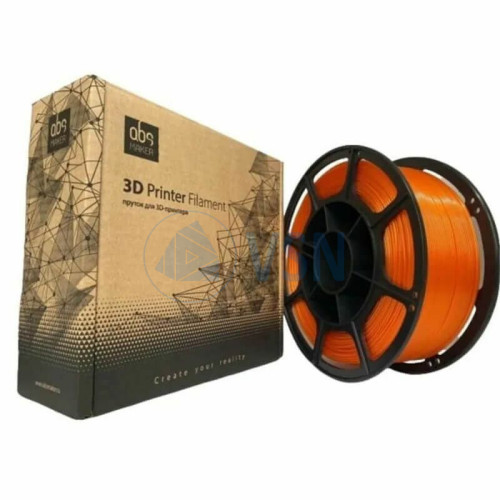 Купить ABS Maker PETG, АБС Мейкер ПЕТГ, 1.75мм 1кг Оранжевый пластик для 3D принтера