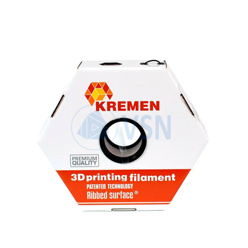 Купить KREMEN PLA черный, 1кг, 1.75мм пластик для 3D принтера